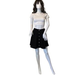 Shein Button Front Skirt